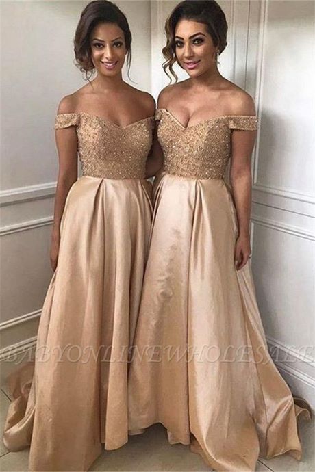 champagne-gold-bridesmaid-dresses-36_3 Champagne gold bridesmaid dresses