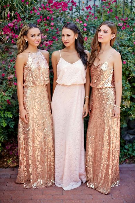 champagne-gold-bridesmaid-dresses-36_8 Champagne gold bridesmaid dresses