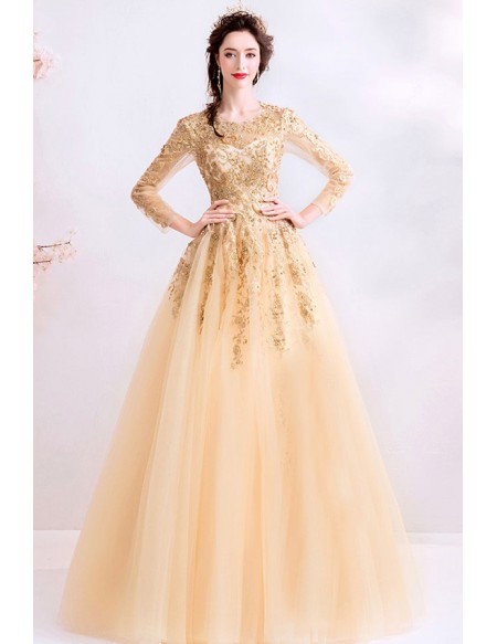 champagne-gold-prom-dress-85_8 Champagne gold prom dress