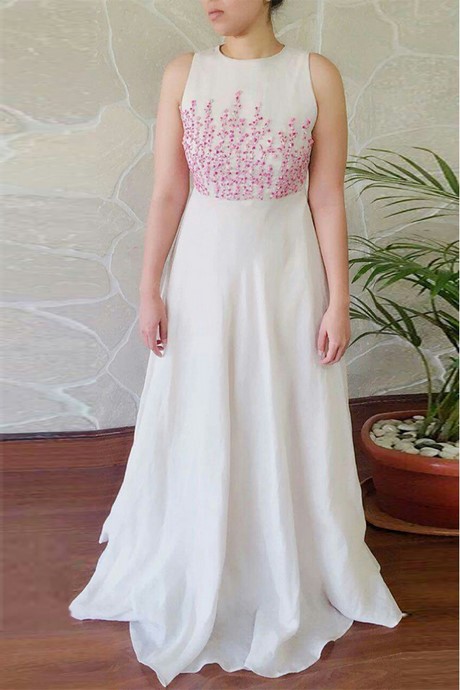 ladies cotton long frock