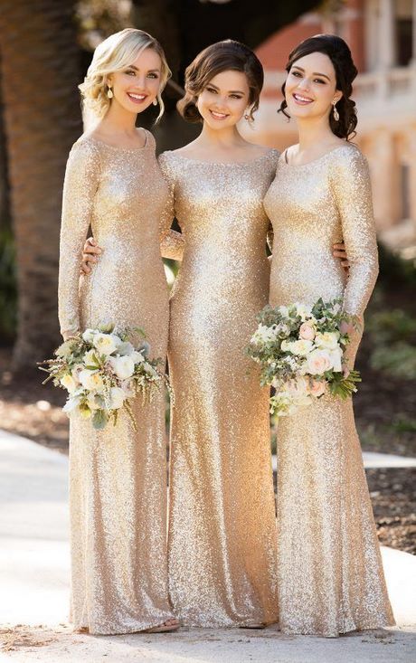 elegant-gold-bridesmaid-dresses-35_20 Elegant gold bridesmaid dresses