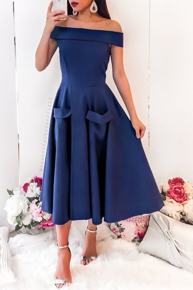 fit-and-flare-dress-with-pockets-14 Fit and flare dress with pockets