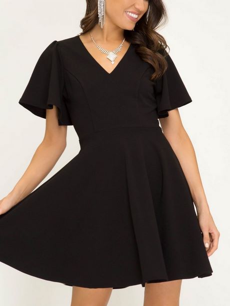 fit-and-flare-dress-with-sleeves-93_15 Fit and flare dress with sleeves
