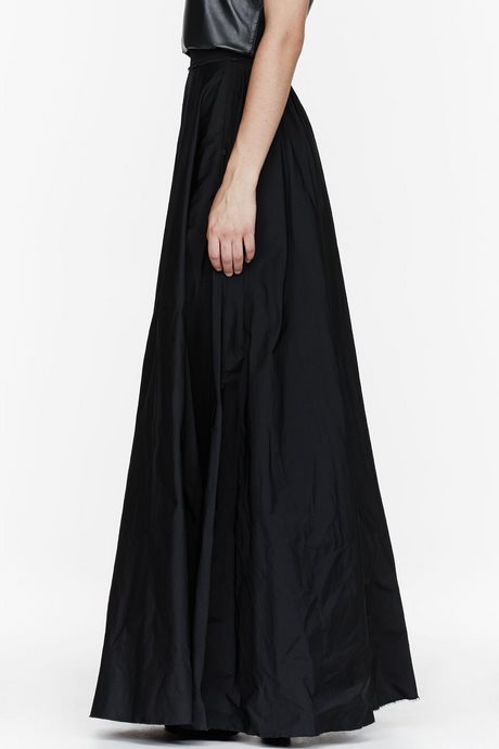 floor-length-black-skirt-49 Floor length black skirt