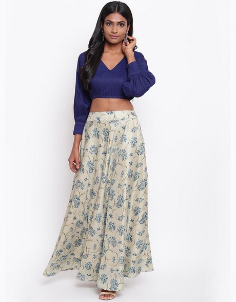 floral-long-skirts-with-crop-top-25_13 Floral long skirts with crop top