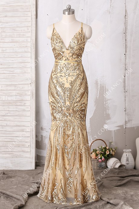 gold-sequin-prom-dress-60_17 Gold sequin prom dress