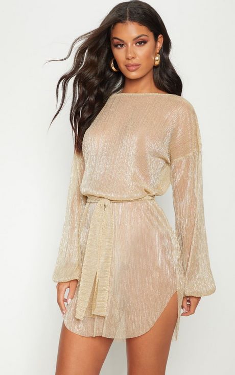 gold-sheer-dress-66_17 Gold sheer dress