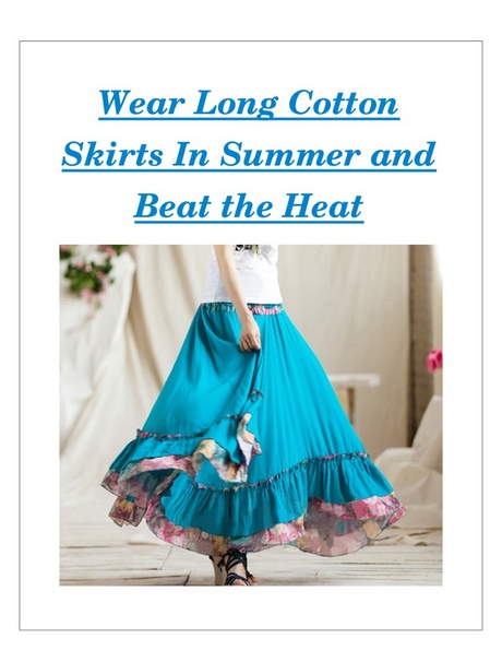 long-cotton-skirts-for-summer-10_6 Long cotton skirts for summer