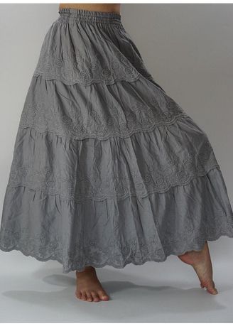 long-gray-skirt-39_4 Long gray skirt