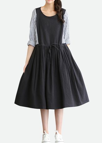 long-sleeve-cotton-dress-17_3 Long sleeve cotton dress