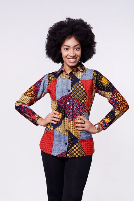 african-shirt-for-ladies-39_4 African shirt for ladies