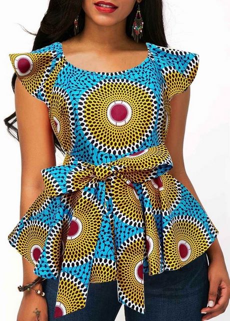 african-shirt-for-ladies-39_6 African shirt for ladies