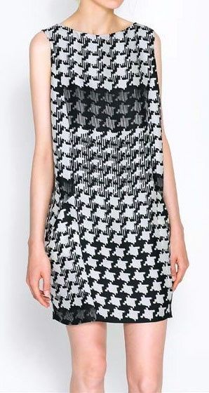 black-and-white-one-piece-dress-95_6 Black and white one piece dress