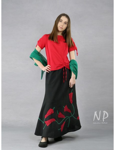 black-linen-maxi-skirt-37_10 Black linen maxi skirt
