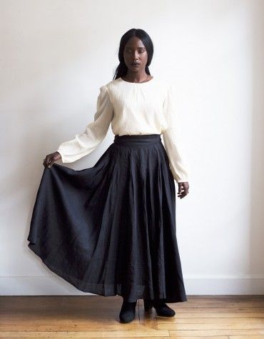 black-linen-maxi-skirt-37_11 Black linen maxi skirt