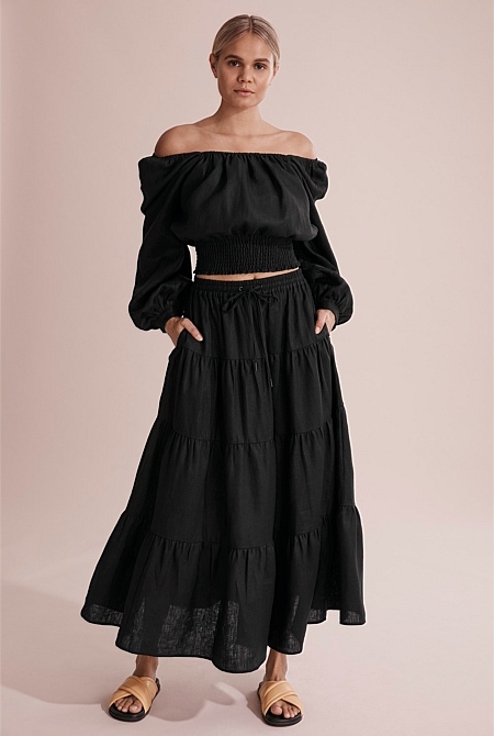 black-linen-maxi-skirt-37_12 Black linen maxi skirt