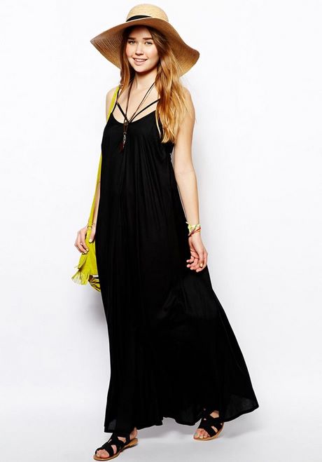 black-maxi-beach-dress-17 Black maxi beach dress