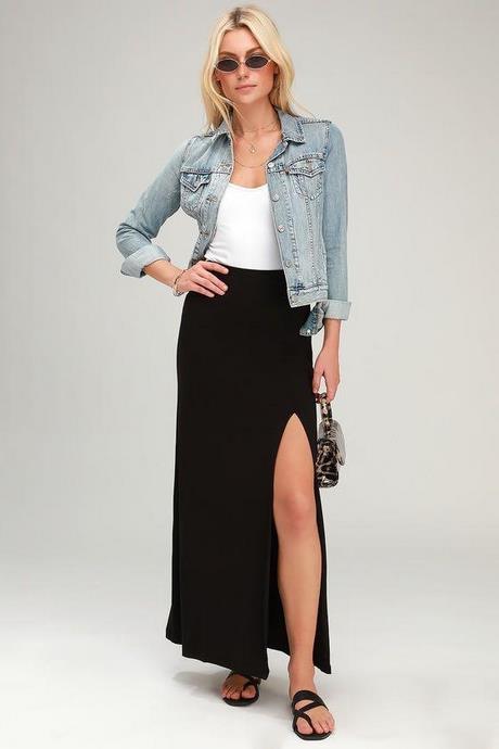 black-maxi-skirt-with-slits-37_15 Black maxi skirt with slits