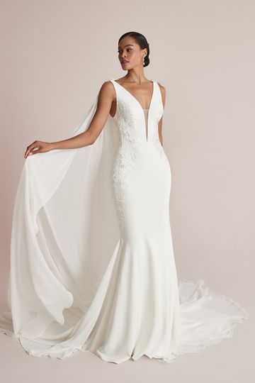 crepe-fit-and-flare-wedding-dress-31_7 Crepe fit and flare wedding dress