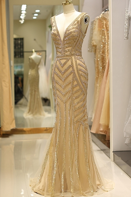 gold-beaded-wedding-dress-59_6 Gold beaded wedding dress