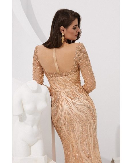 long-sleeve-gold-prom-dress-82_5 Long sleeve gold prom dress