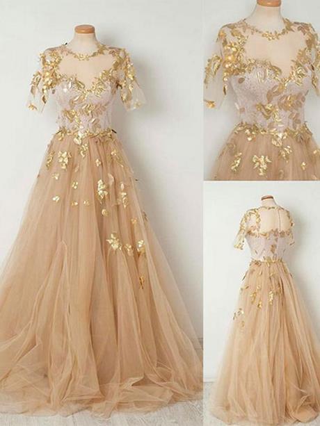 long-sleeve-gold-prom-dress-82_6 Long sleeve gold prom dress