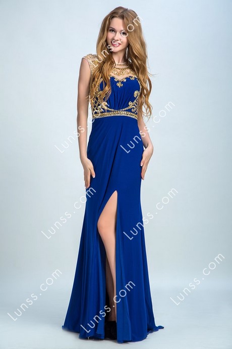 royal-blue-dress-with-gold-76 Royal blue dress with gold