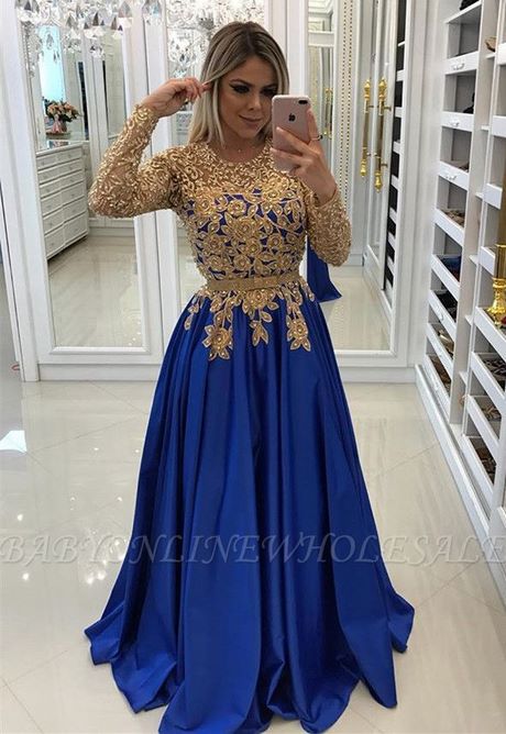 royal-blue-dress-with-gold-76_5 Royal blue dress with gold