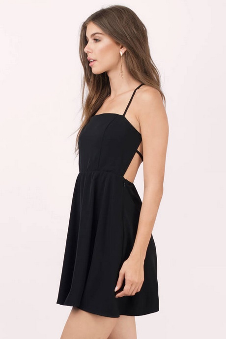 backless-black-skater-dress-35_2 Backless black skater dress