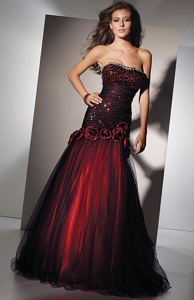 black-and-red-dresses-for-prom-36 Black and red dresses for prom