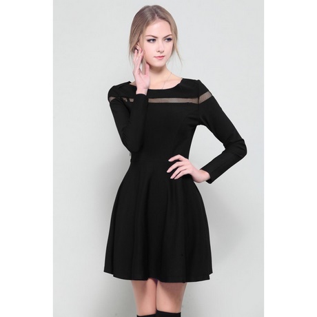 black-cotton-skater-dress-68_4 Black cotton skater dress