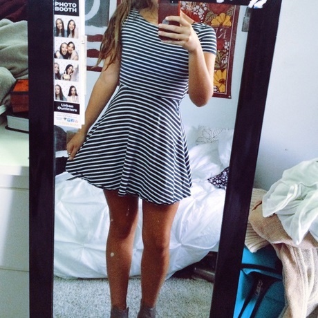 blue-and-white-striped-skater-dress-20_3 Blue and white striped skater dress