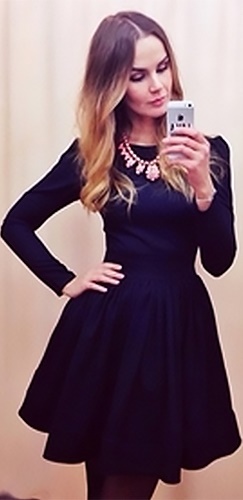 blue-skater-dress-long-sleeve-15_5 Blue skater dress long sleeve