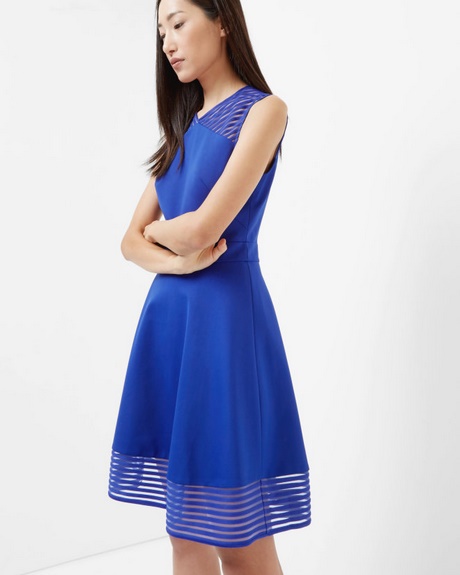 bright-blue-skater-dress-92_10 Bright blue skater dress