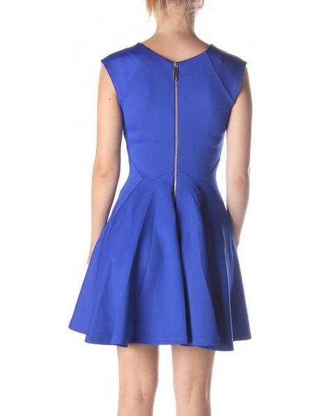 bright-blue-skater-dress-92_15 Bright blue skater dress