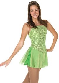 bright-green-skater-dress-87_8 Bright green skater dress