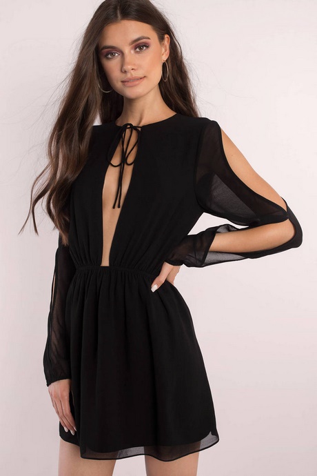 cute-black-skater-dress-80_18 Cute black skater dress