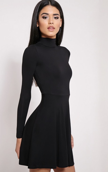 high-neck-long-sleeve-skater-dress-79_8 High neck long sleeve skater dress