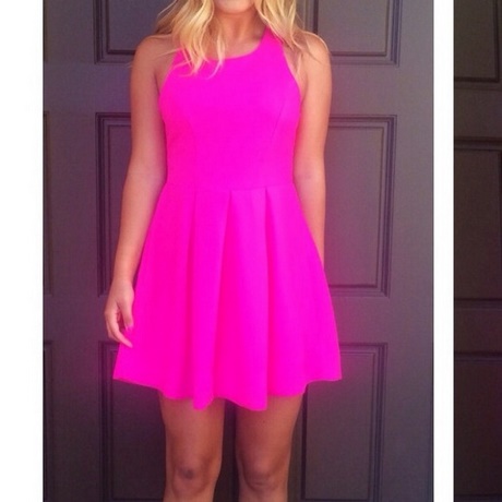 hot-pink-skater-dress-32_16 Hot pink skater dress