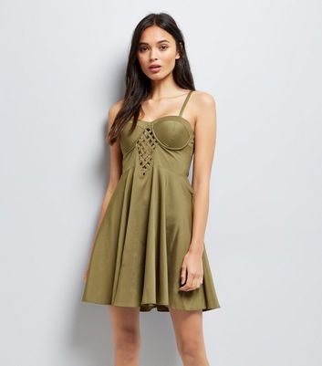 khaki-skater-dress-40_8 Khaki skater dress