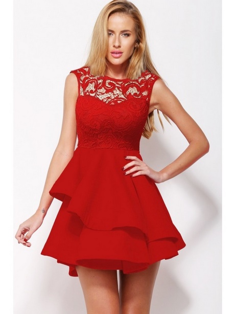 lace-red-skater-dress-33_5 Lace red skater dress