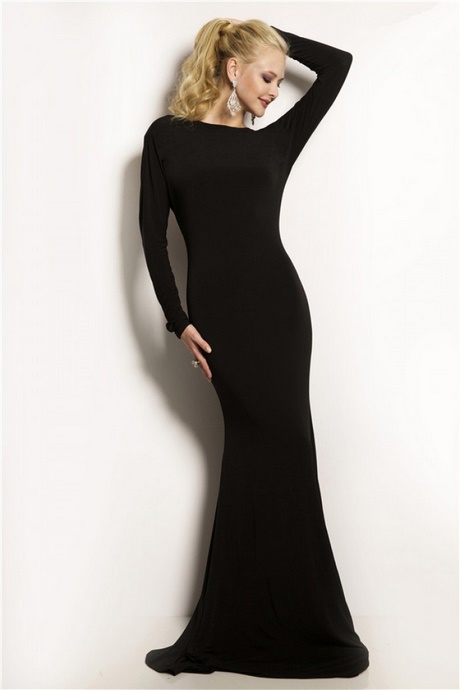 long-black-tight-dress-02_18 Long black tight dress