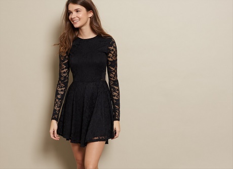 long-sleeve-cut-out-skater-dress-35_19 Long sleeve cut out skater dress