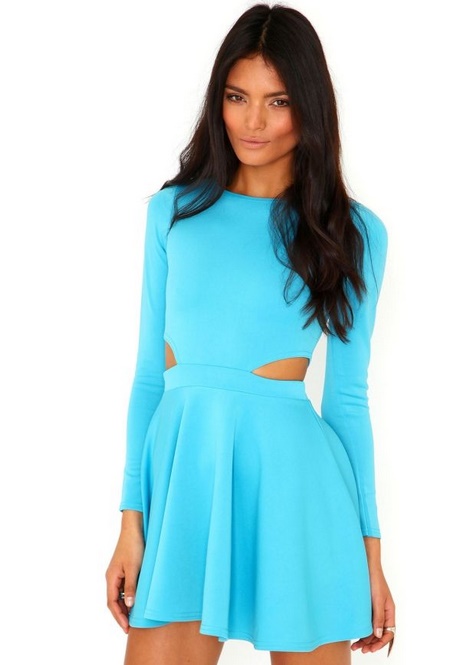 long-sleeve-cut-out-skater-dress-35_8 Long sleeve cut out skater dress