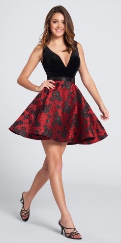 red-and-black-homecoming-dress-46_7 Red and black homecoming dress