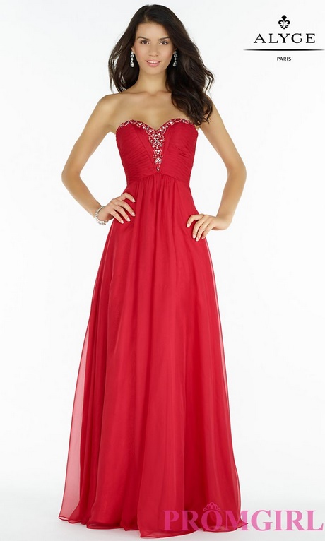 Red and gold homecoming dresses