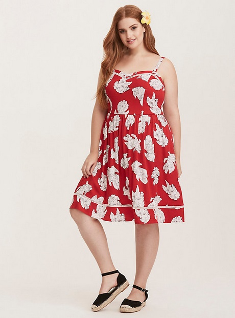 red-and-white-skater-dress-32_18 Red and white skater dress