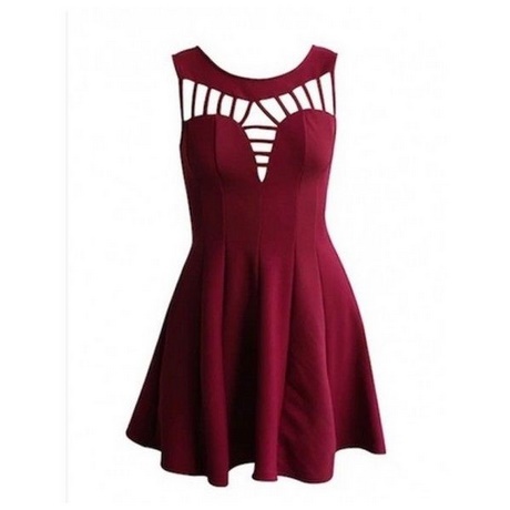 red-cut-out-skater-dress-16_12 Red cut out skater dress