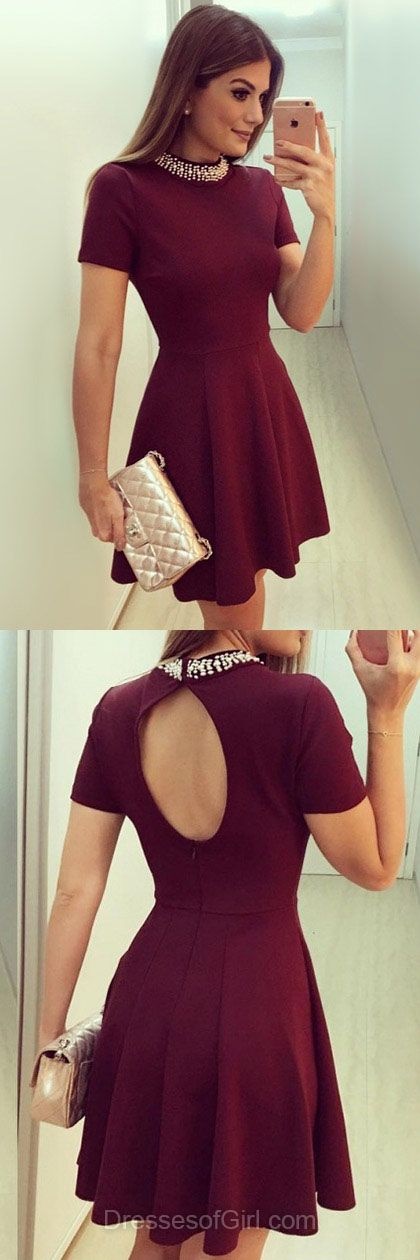 short-burgundy-prom-dresses-44_4 Short burgundy prom dresses