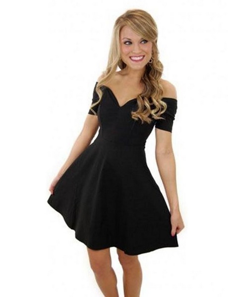 simple-black-homecoming-dresses-11 Simple black homecoming dresses
